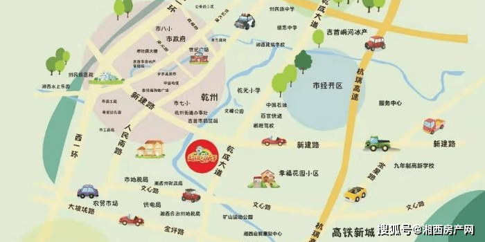 8,中馳·桃李春風中馳·桃李春風位於吉首市經濟開發高鐵新城板塊,是