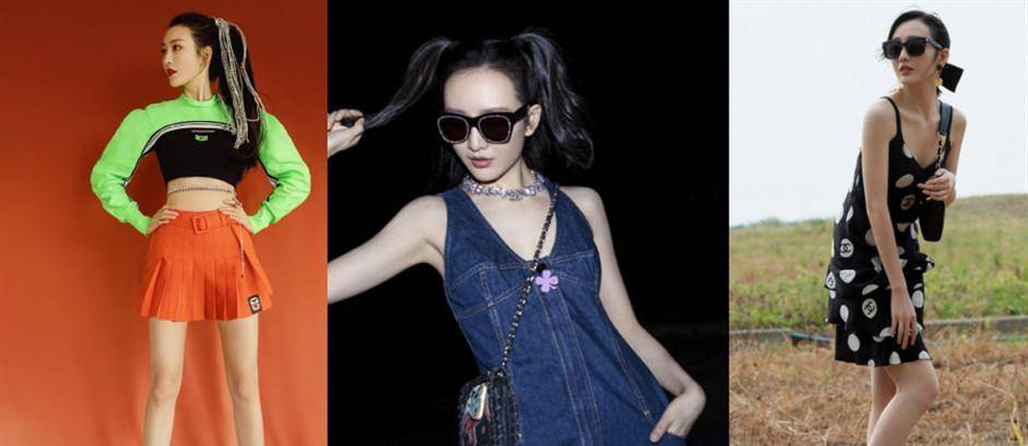 细节 39岁王鸥闪耀品质盛典，穿礼服裙上下开叉，170身材比男主持出挑