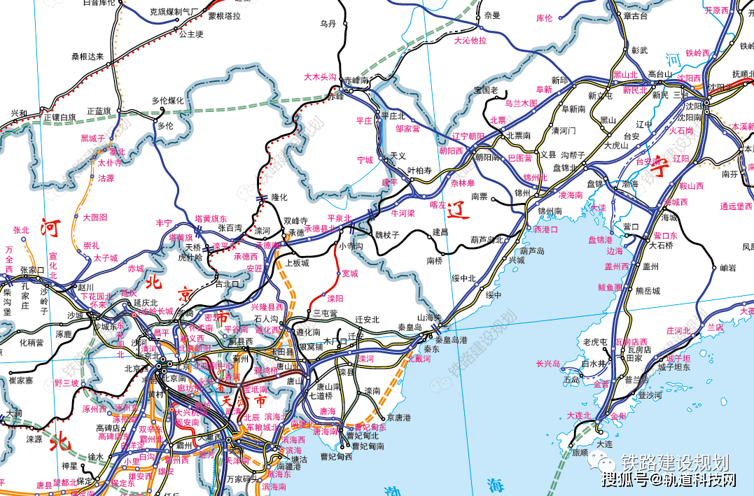 國家鐵路網建設及規劃示意圖612022年3月14日