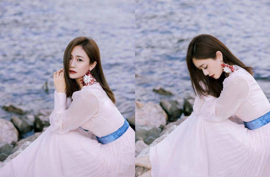 小白 “辣妈刘芸”不是白叫的,穿小白裙显出窈窕身姿,真像在逃公主