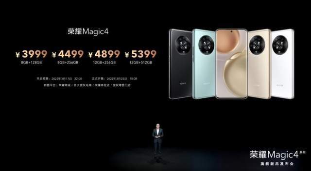 技术|荣耀Magic4国内发布：首发LTPO屏幕＋高频PWM调光，售价3999元起