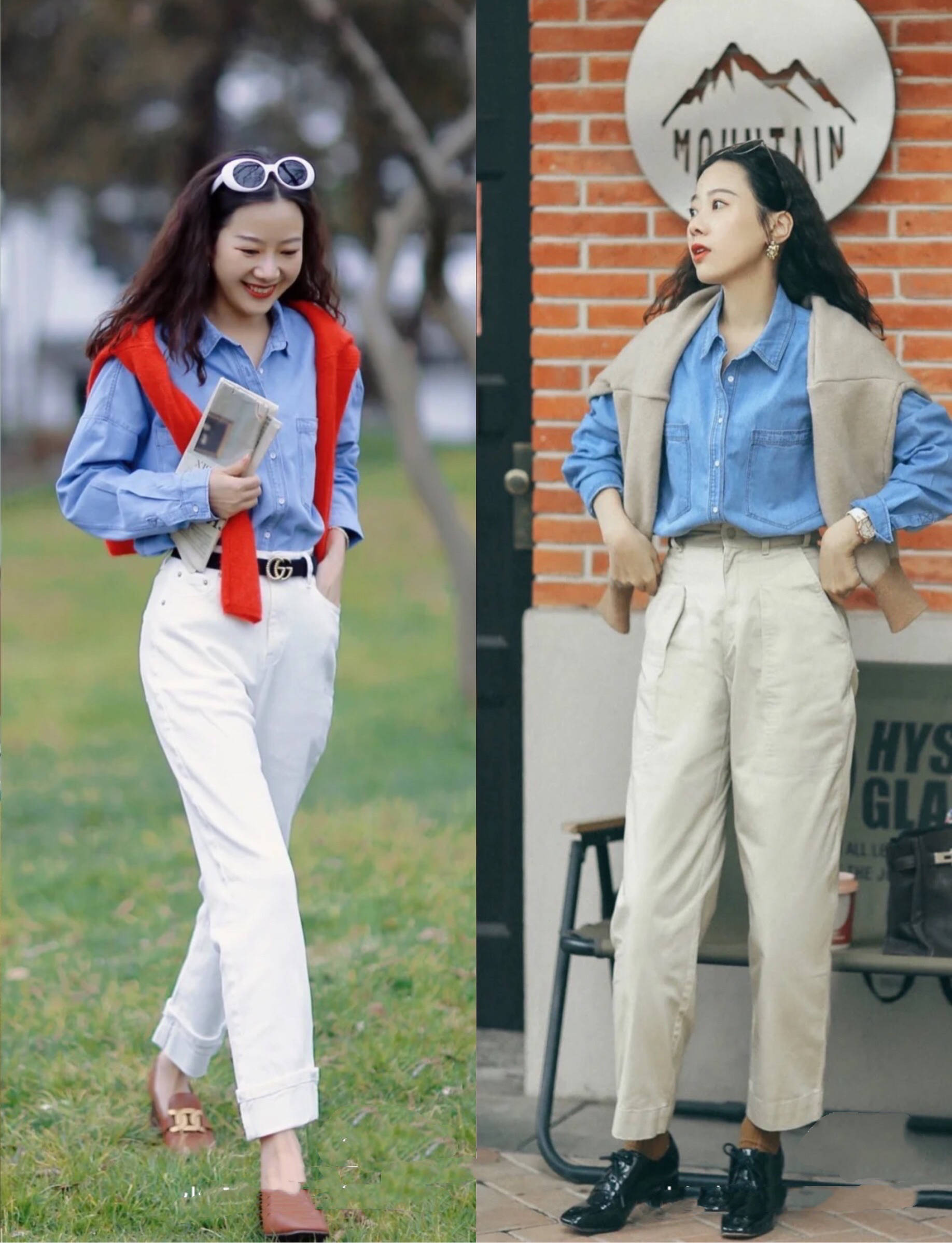 丝巾 时尚是个圈，“奶奶衫”又卷土重来啦！单穿叠穿很好看！