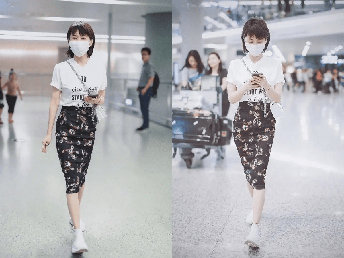 身材 别看王子文身高太小巧,但身材比例一点都不差,感觉男友真享福