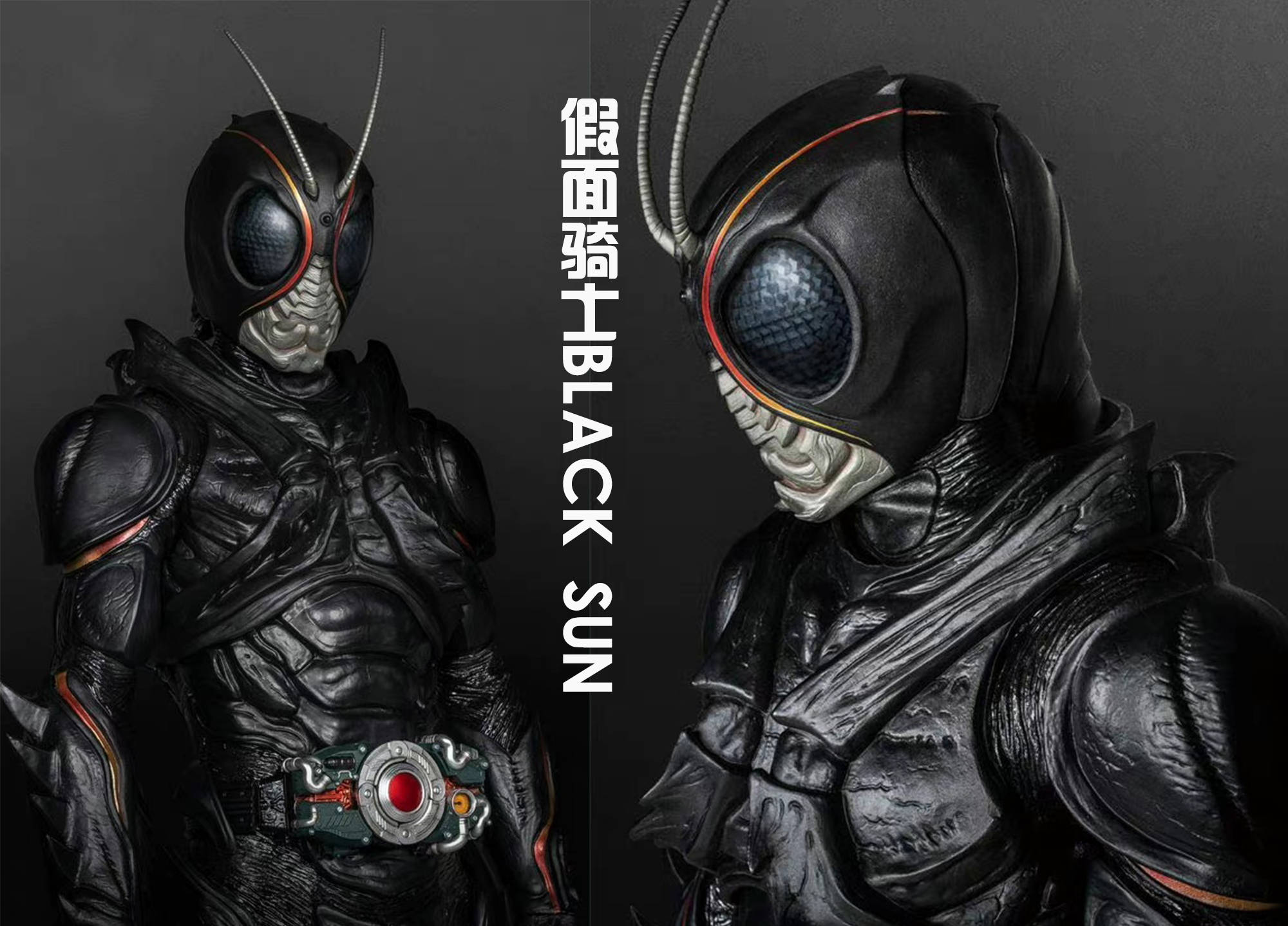 新版影月和black来袭,两人都是暗黑风格,并且拥有两辆机车_假面骑士
