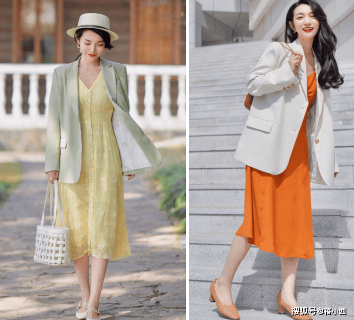 颜色 今年不流行“风衣”了!时尚圈都在穿“西装”,优雅时髦还百搭