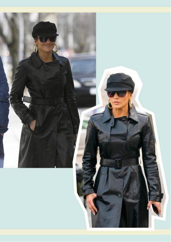 女孩子 穿裙子太冻腿,今年来件“风衣裙”,让自己既有风度还有温度