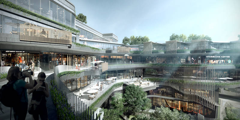 苏州金地广场双首层设计打造新苏派生活欢聚场