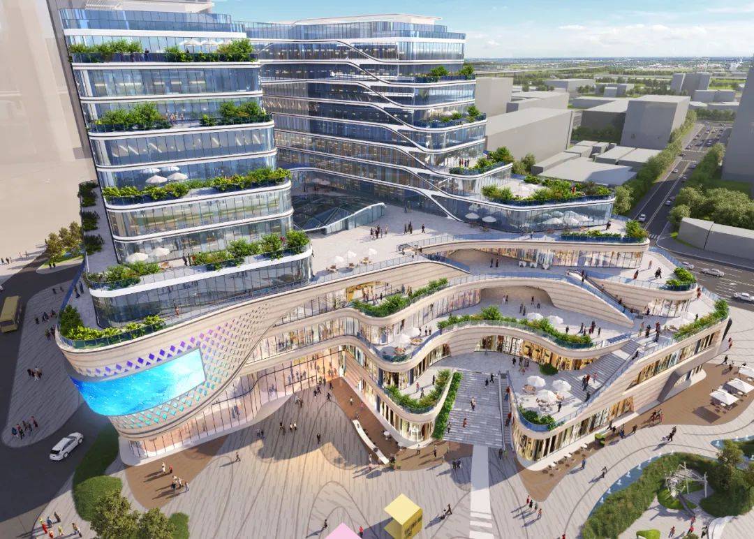 广百海港城效果图二是重塑区域的圈层氛围,为片区注入新的活力.