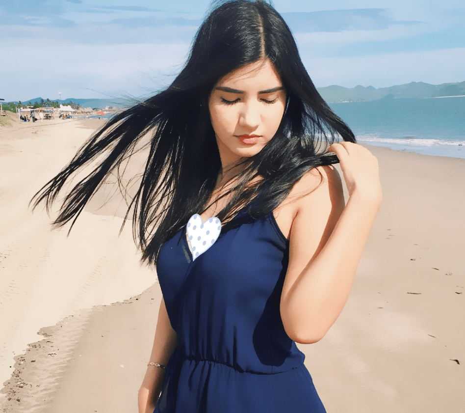 墨西哥的微胖美女denisseaduarte,其实说到微胖,因为南美洲这边的女孩