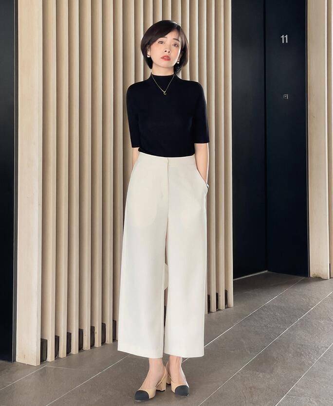 季节 春天穿打底裤太俗气，懂时髦的女人都在穿“名媛裤”，高级又显贵