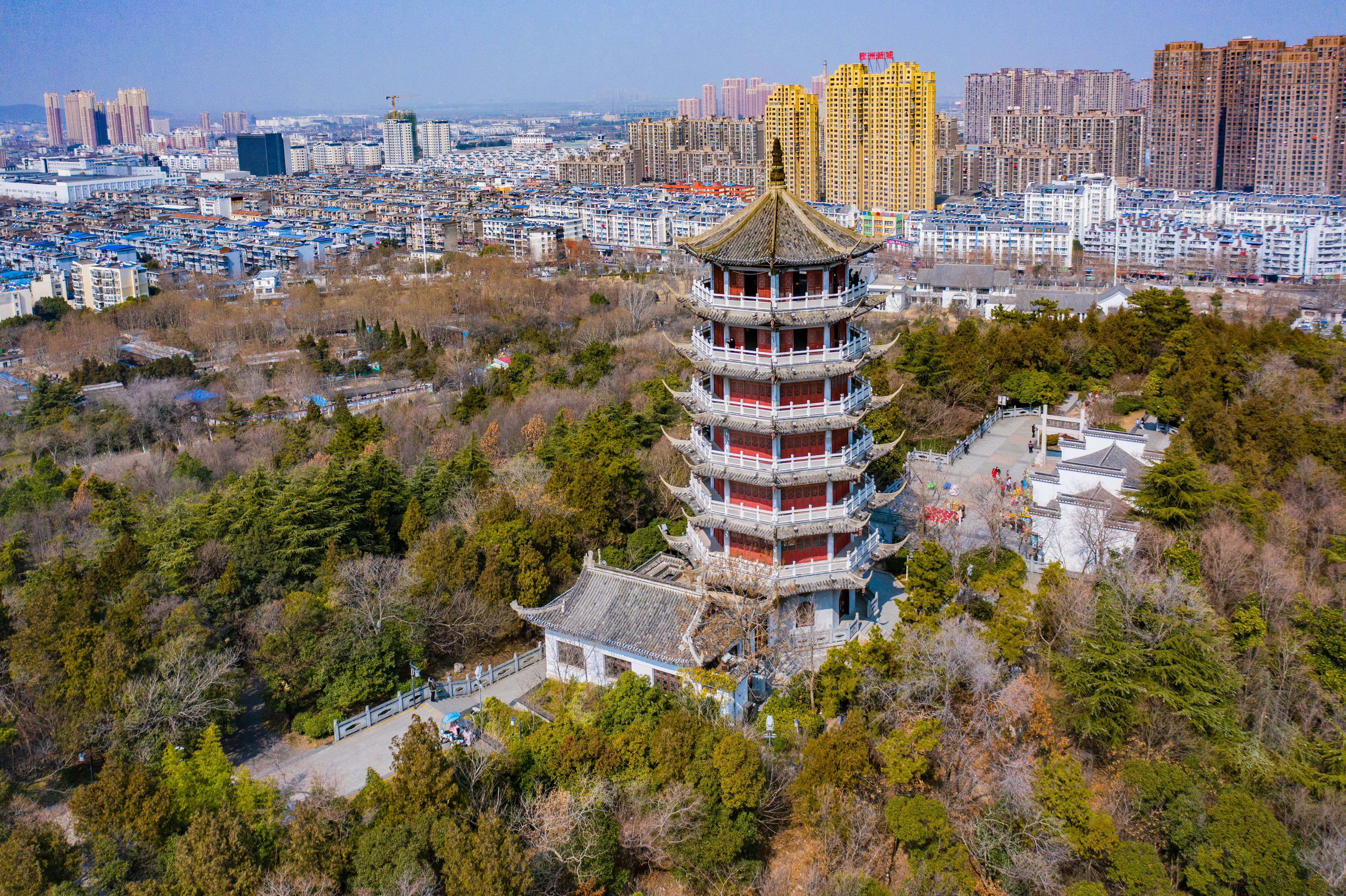 蚌埠张公山公园简介图片