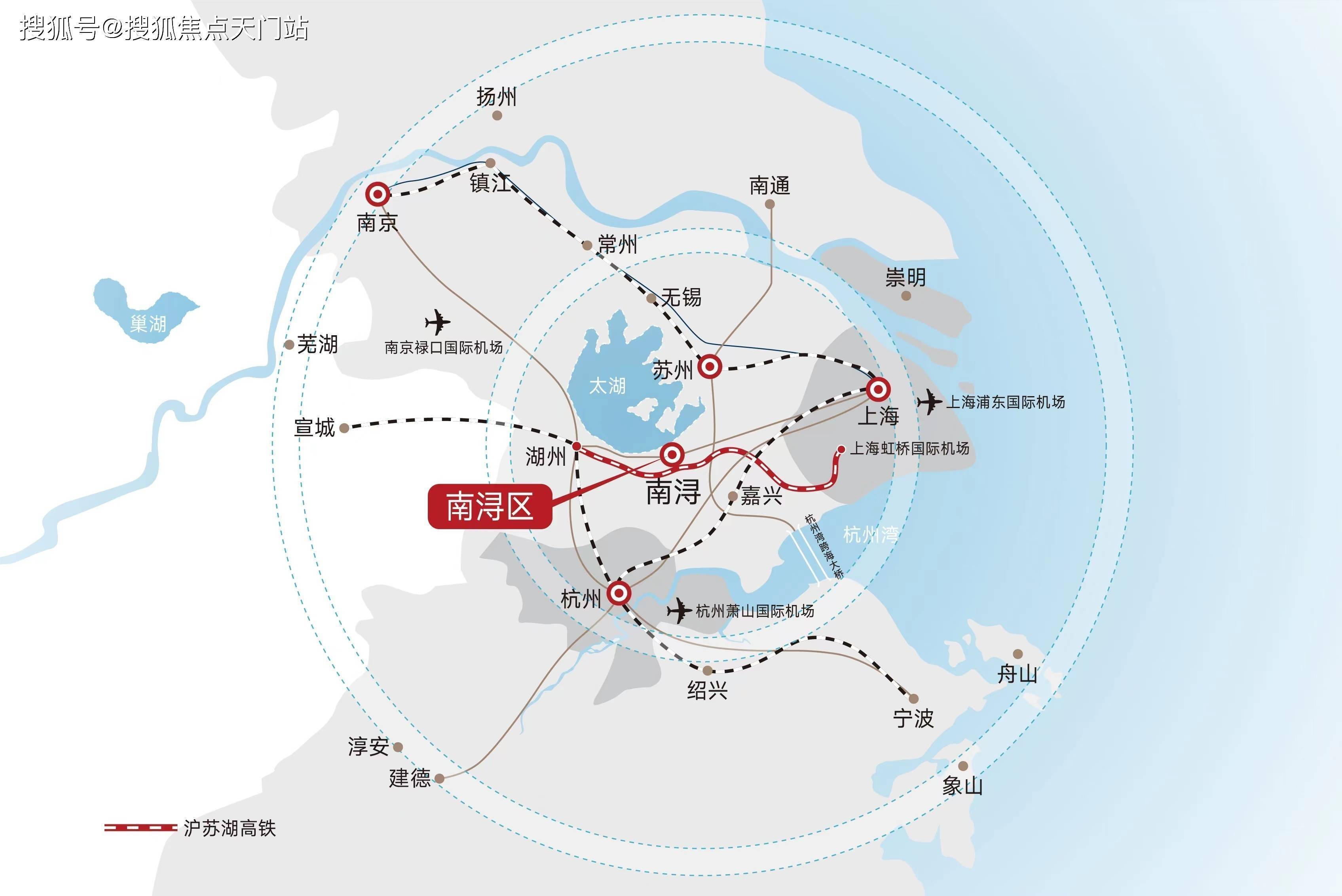 自长三角一体化上升为国家战略,南浔快速融入上海1 10同城化都市圈