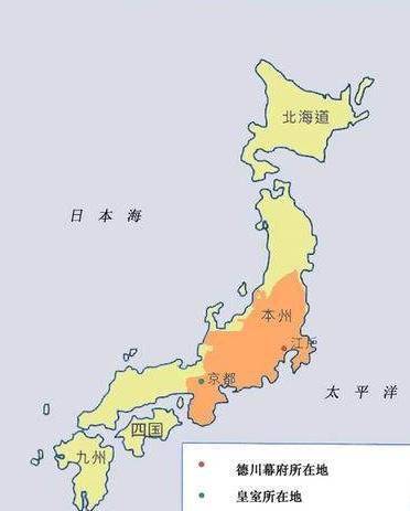 1603年-1868年德川时代日本首都在哪里?其实不是京都而是江户