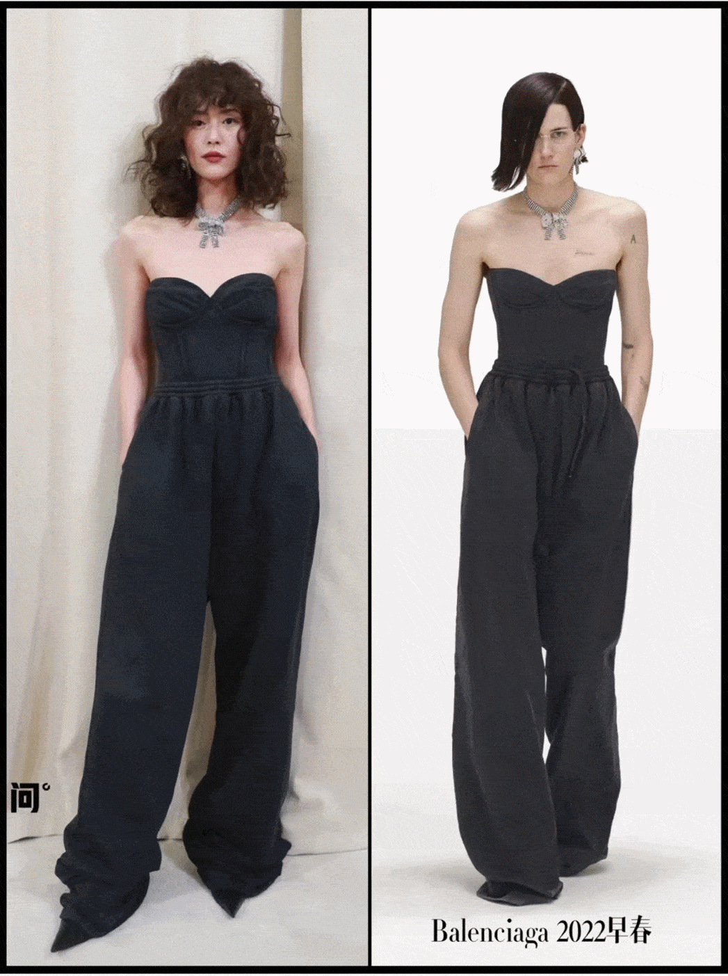 超越 照抄T台也是技术活!周迅15万+套装被嫌廉价,超模雎晓雯也翻车??