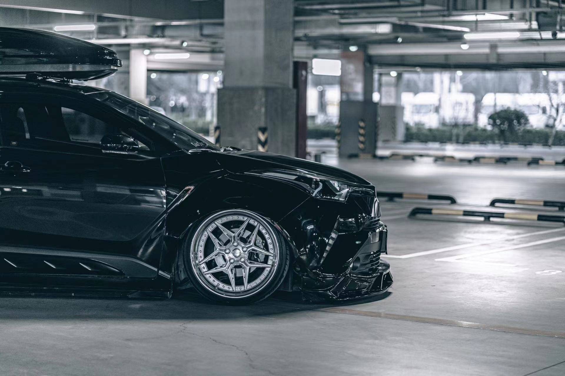 永远在改装路上丰田奕泽宽体低趴案例