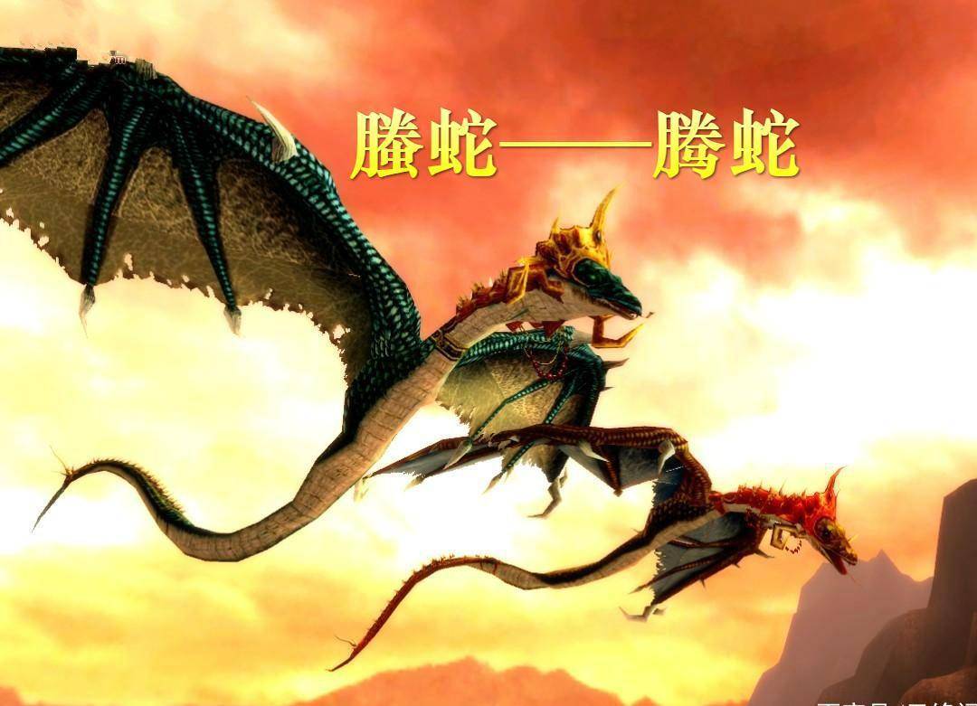 原创山海经星兽系列二十八星宿中的翼宿和轸宿翼火蛇轸水蚓