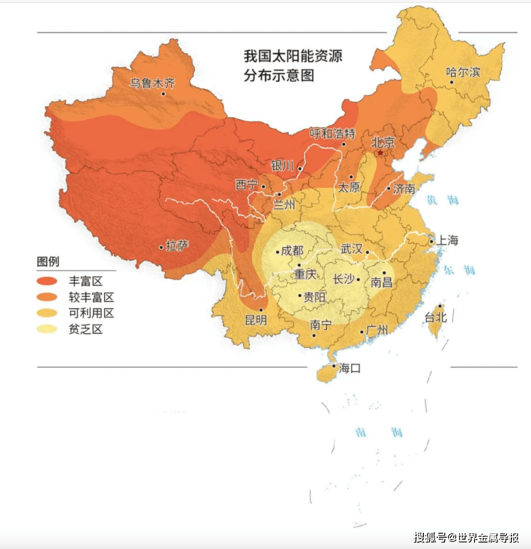 中国的新能源产业是如何分布的?_秦山_风能_核电