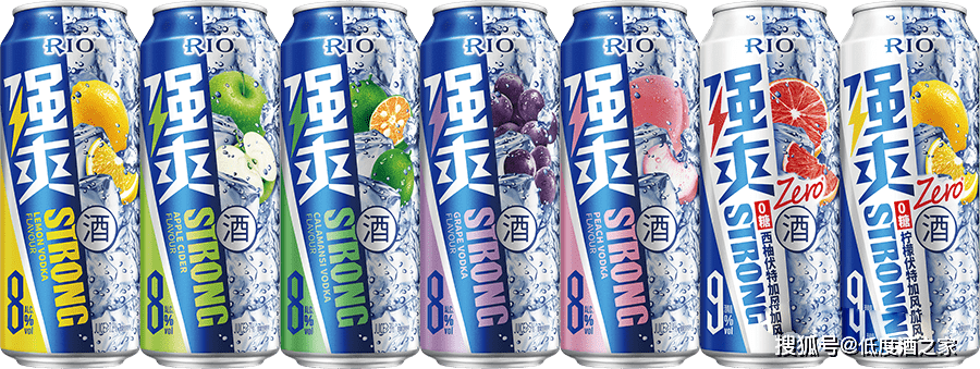 低度酒包装设计鉴赏系列之锐澳rio