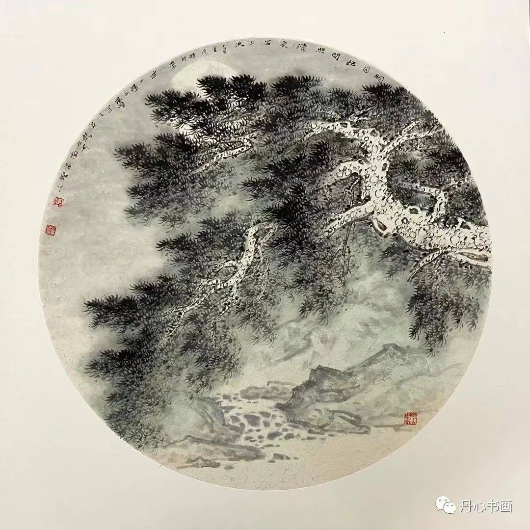 凝重雄浑拙朴华滋山水画家杨峰