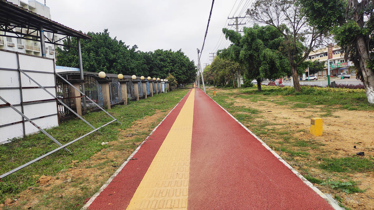 原创漂亮北海新建了一条十多公里长的绿道串联起两大4a级景区