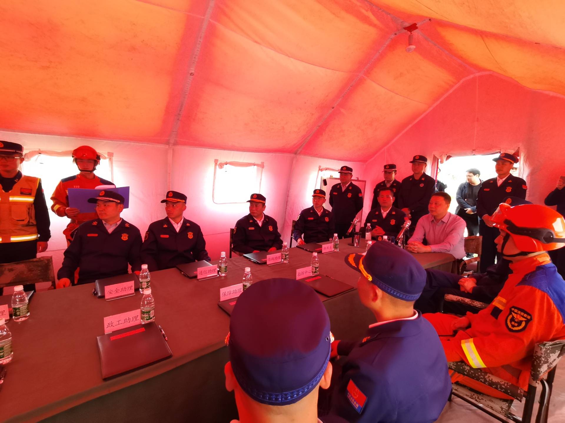 泸州市消防救援支队2022年度森林防灭火演练现场会在合江县召开