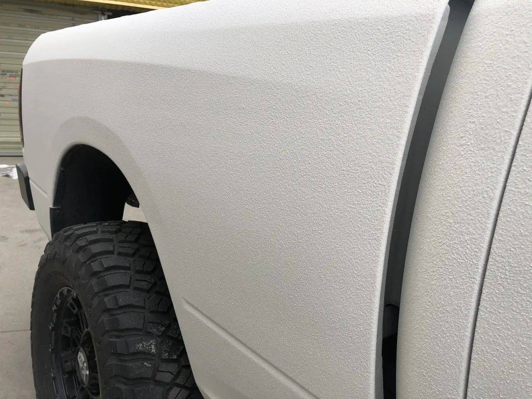 猿金刚白色防爆装甲漆看看道奇公羊和途达防护改装