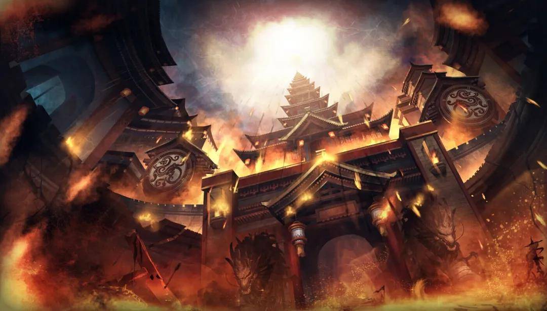 烈焰阵地图封神演义十绝阵副本⑤