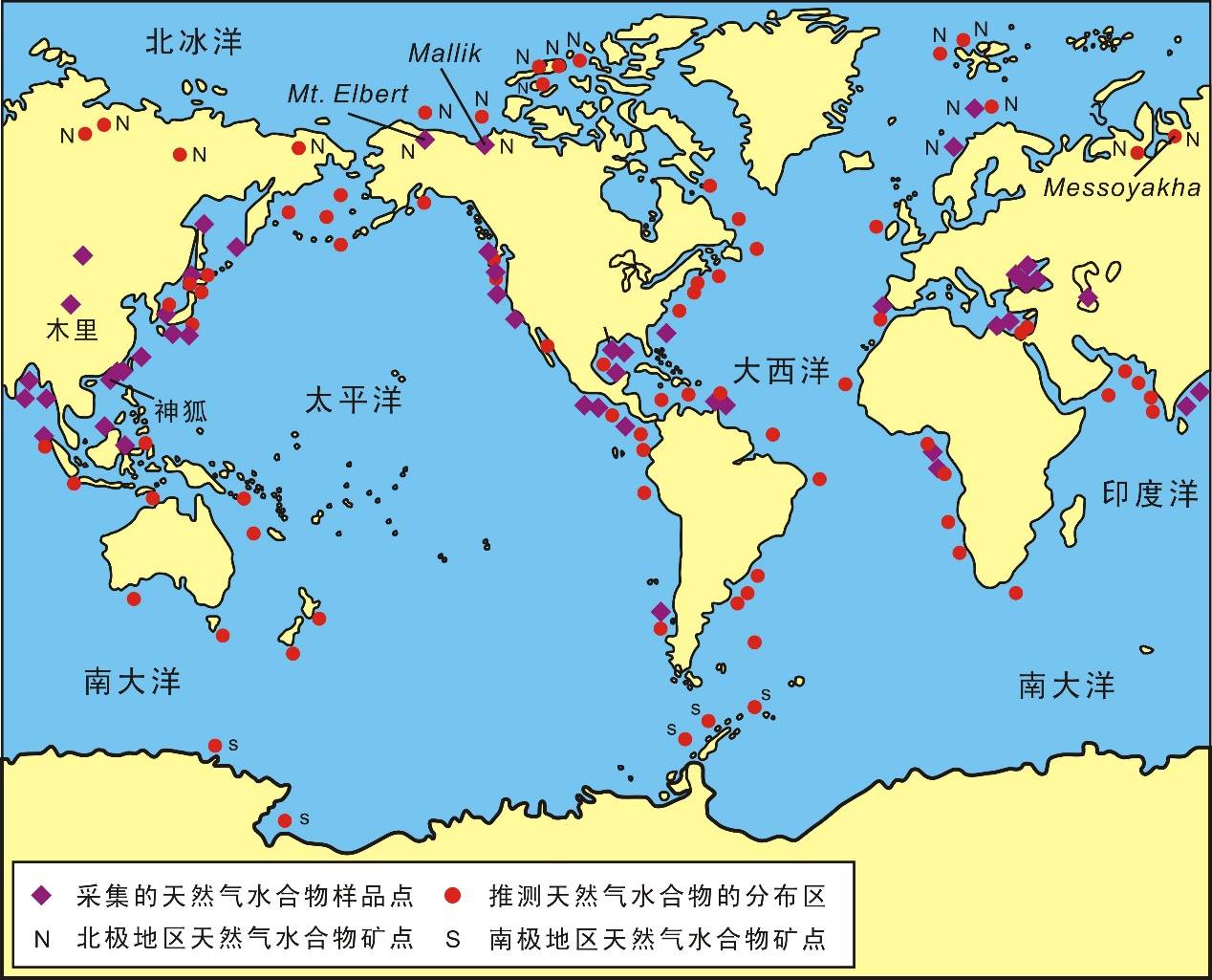 中国地质调查局官网《可燃冰在哪里?》世界上的可燃冰都分布在哪里呢?