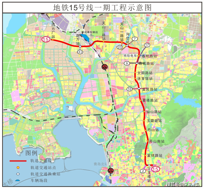 青島地鐵15號線,8號線支線啟動建設!_線路_膠州_黑龍江路