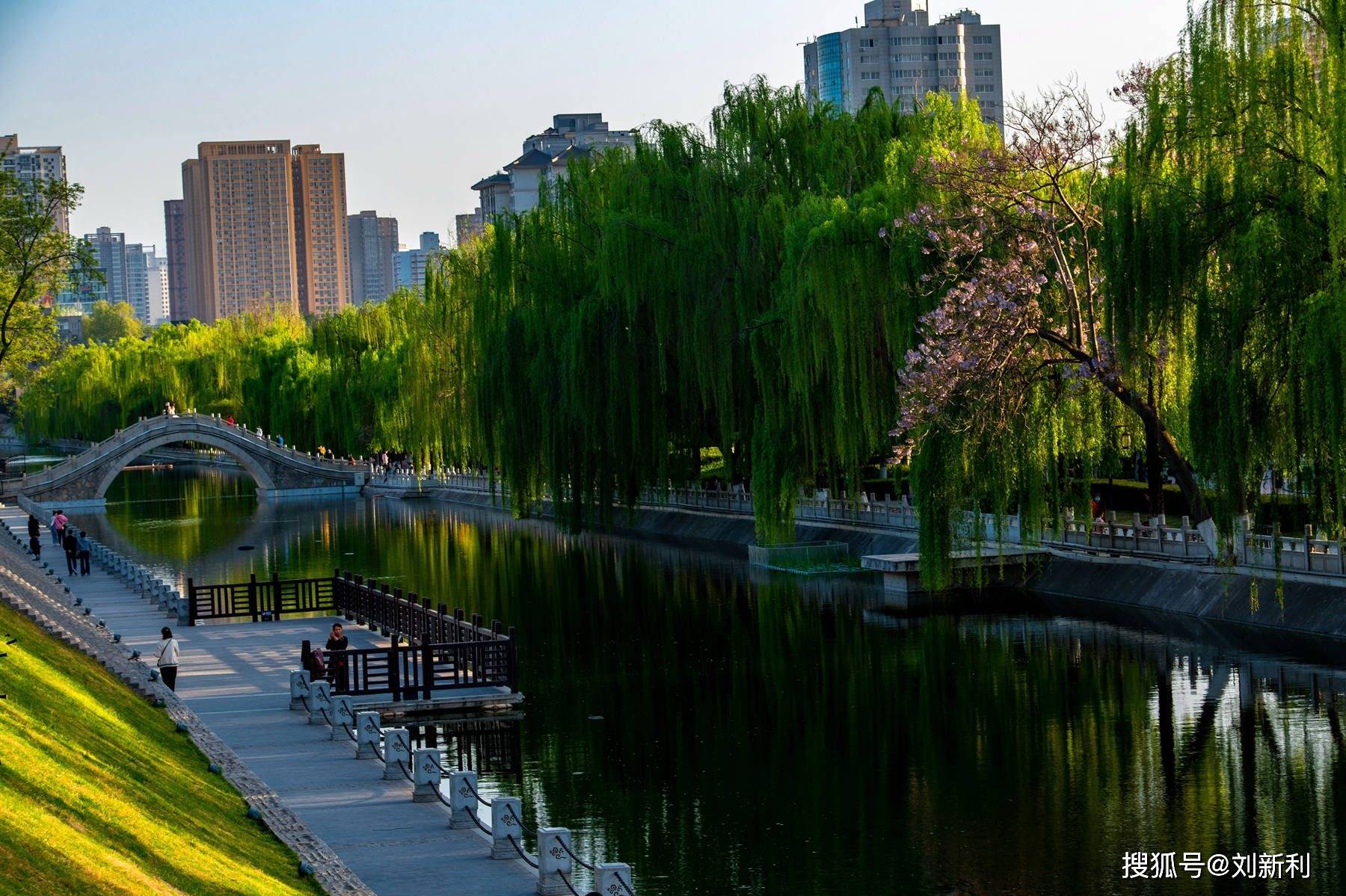 西安环城西苑公园春景