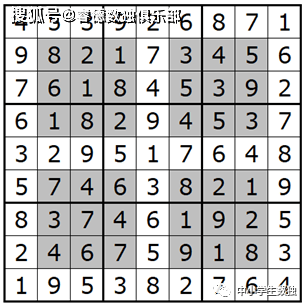 题目解析反窗口数独解析逍遥
