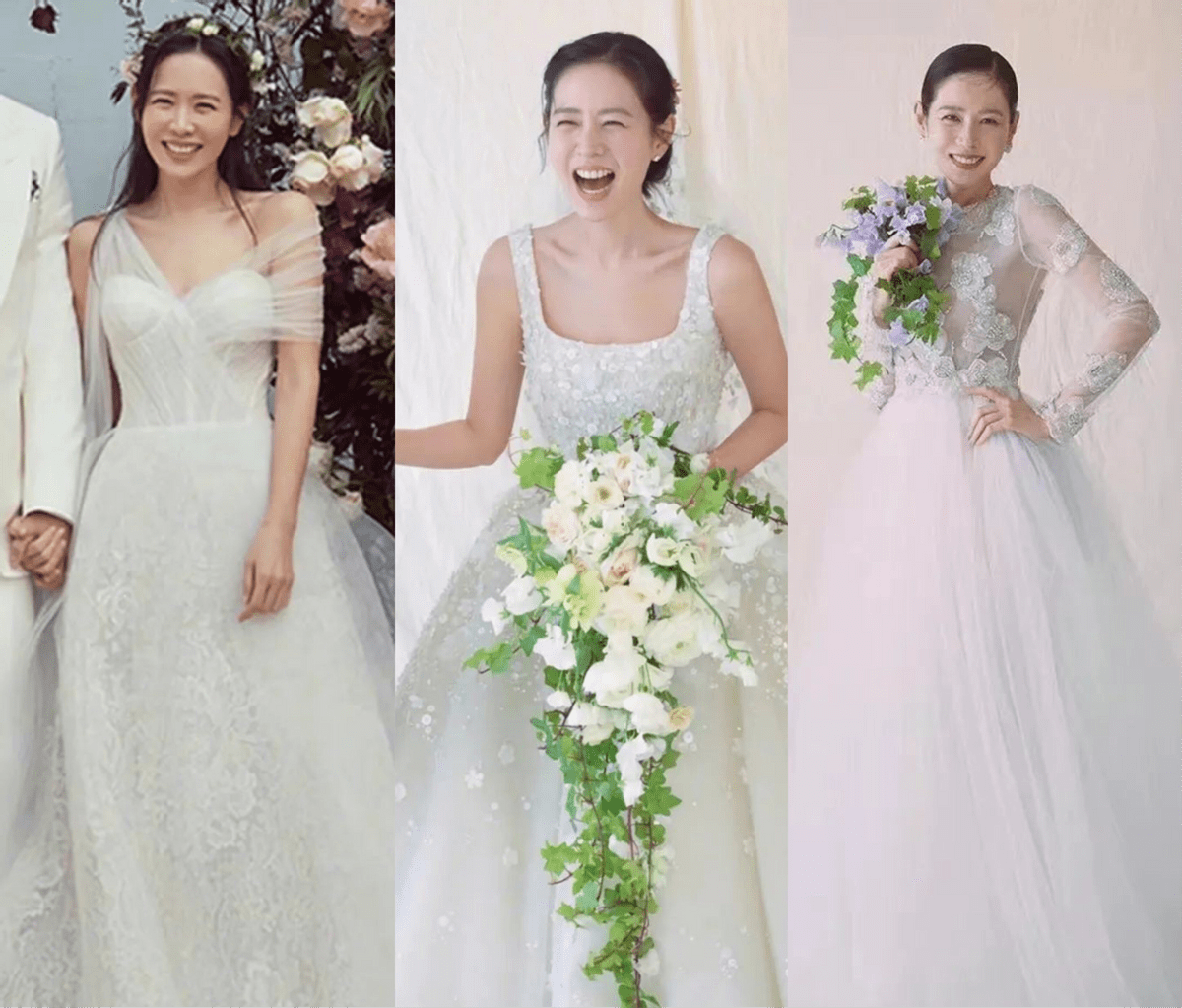 孙艺珍玄彬大婚换4套婚纱国家级歌手唱祝歌堪比颁奖典礼