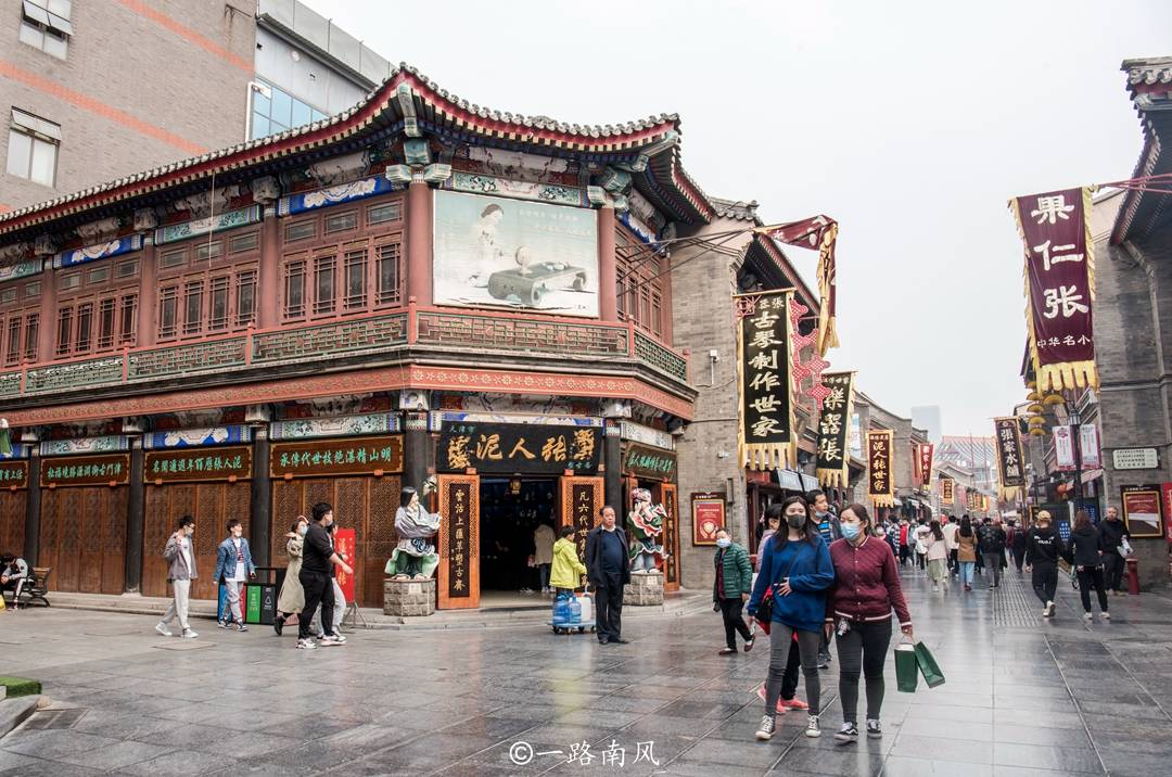 天津第一古街古色古香犹如穿越到清代外地游客比本地人多