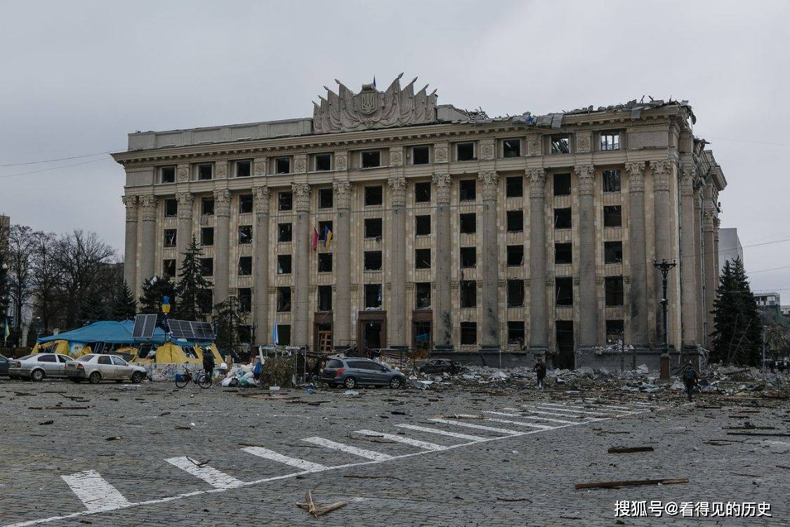 乌克兰战争中受损的古旧建筑 无法挽回的损失
