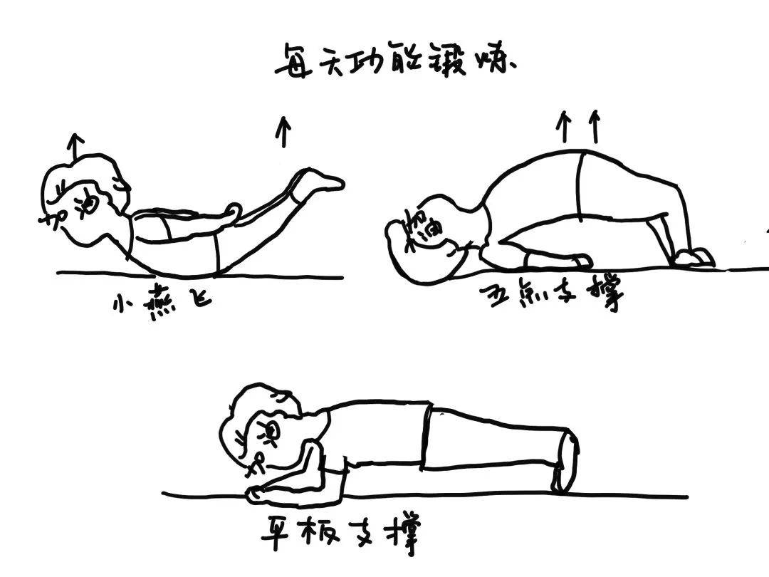 腰肌锻炼方法图解图片