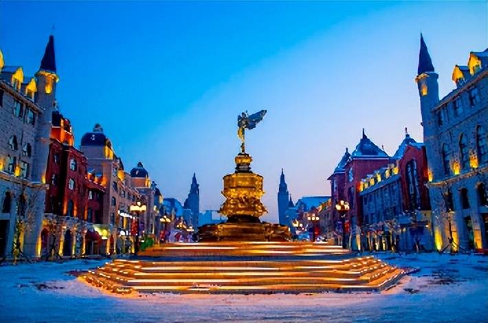 若问美景哪里有众人皆指哈尔滨世界欢乐城