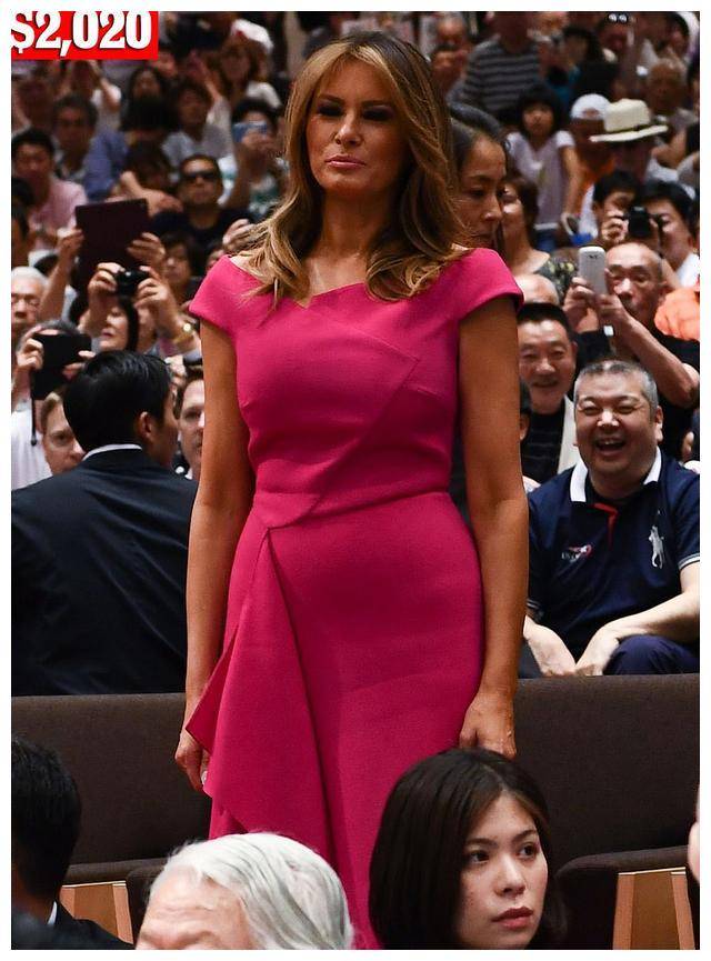 原创梅拉尼娅日本行服装清单4天6套约13万元美网友她穿得起