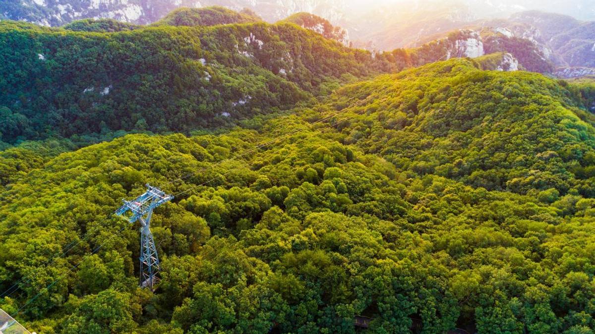 朝阳云蒙山自然风景区图片