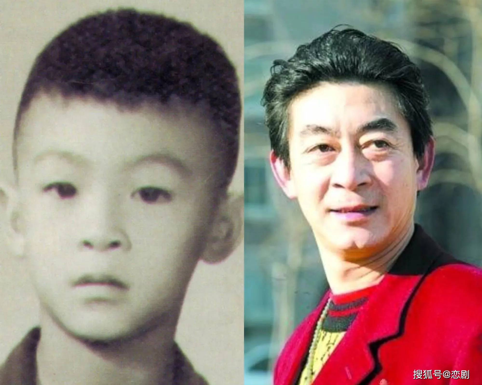 明星童年对比照小沈阳俊美沙溢和沈腾确实从小帅到大