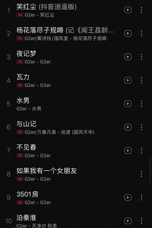 g2er新歌水男发布原创音乐人未来可期