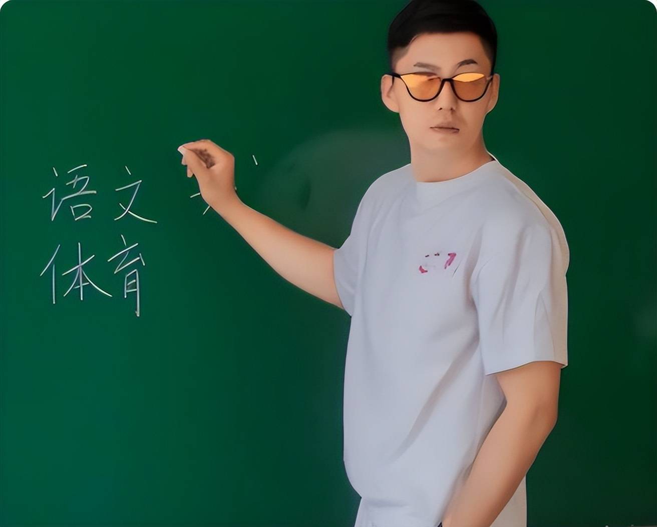 原创吉林某高校男教师走红像模特般又高又帅其真实身份更不简单