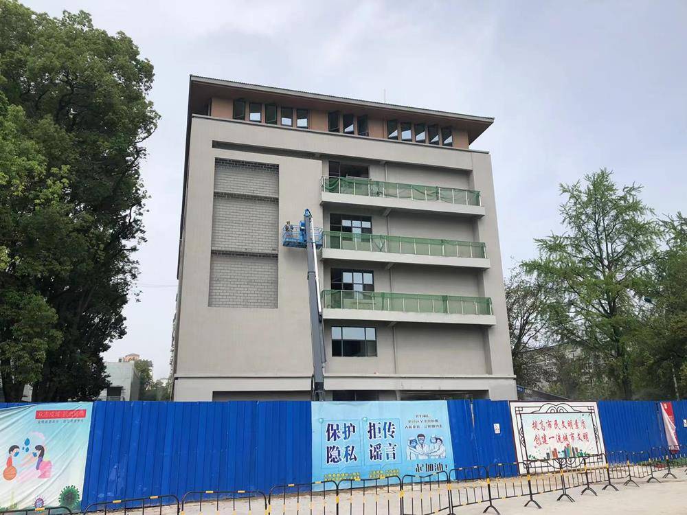 泸州高中忠山校区提档升级改扩建工程有序推进