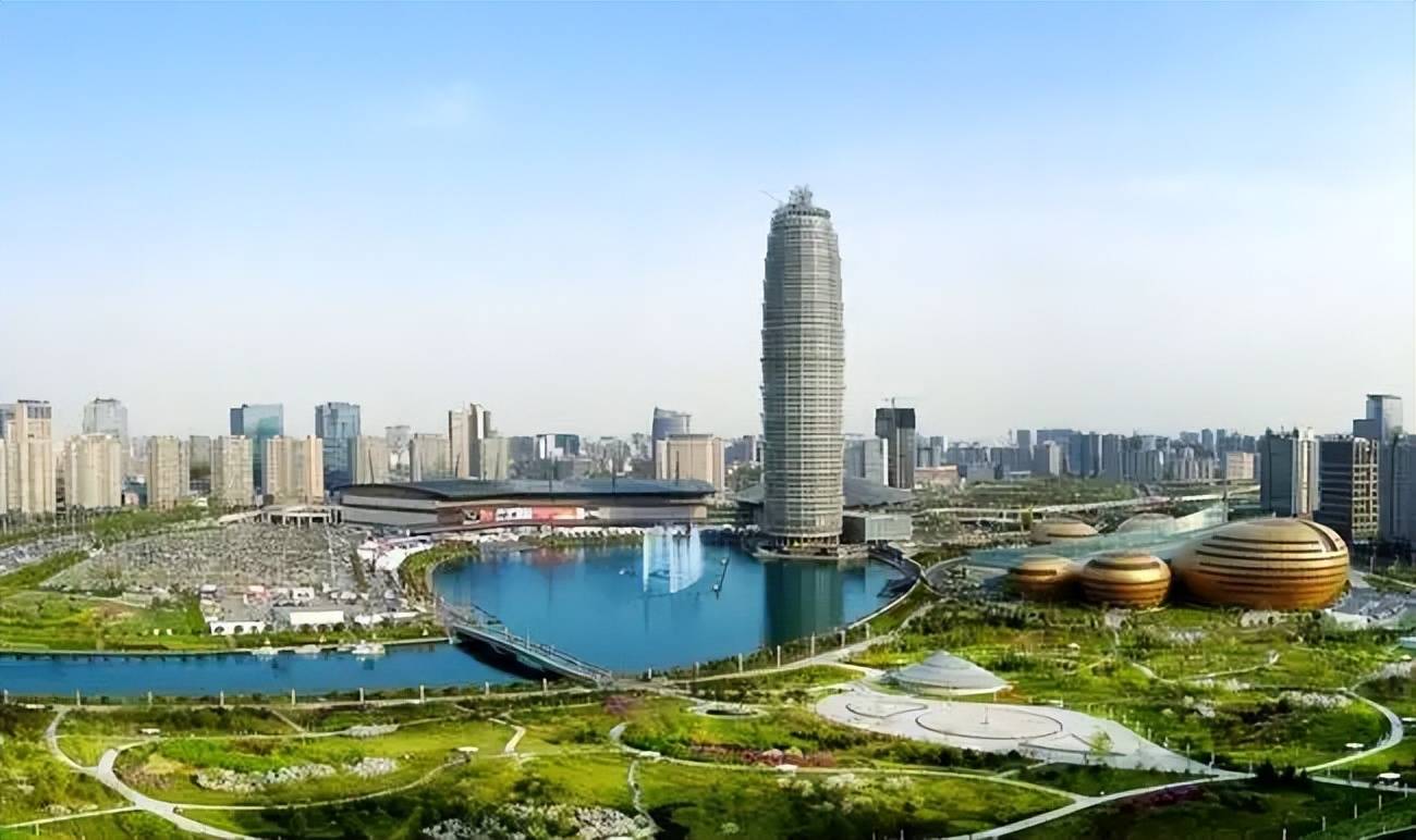 从荒地鱼塘上崛起的一座国际新城郑东新区尽显芳华