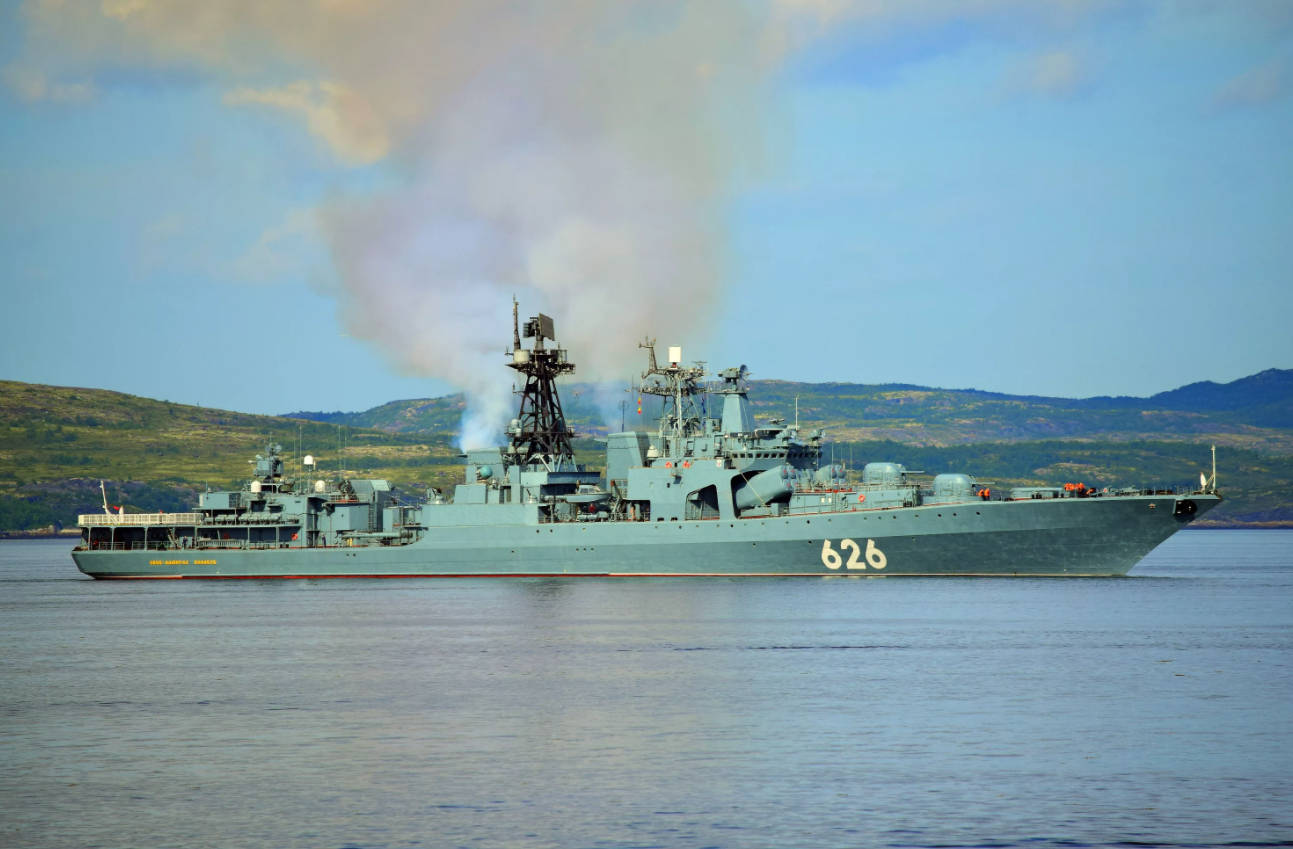 原创俄无畏级驱逐舰反潜性能强大至今仍担当重任