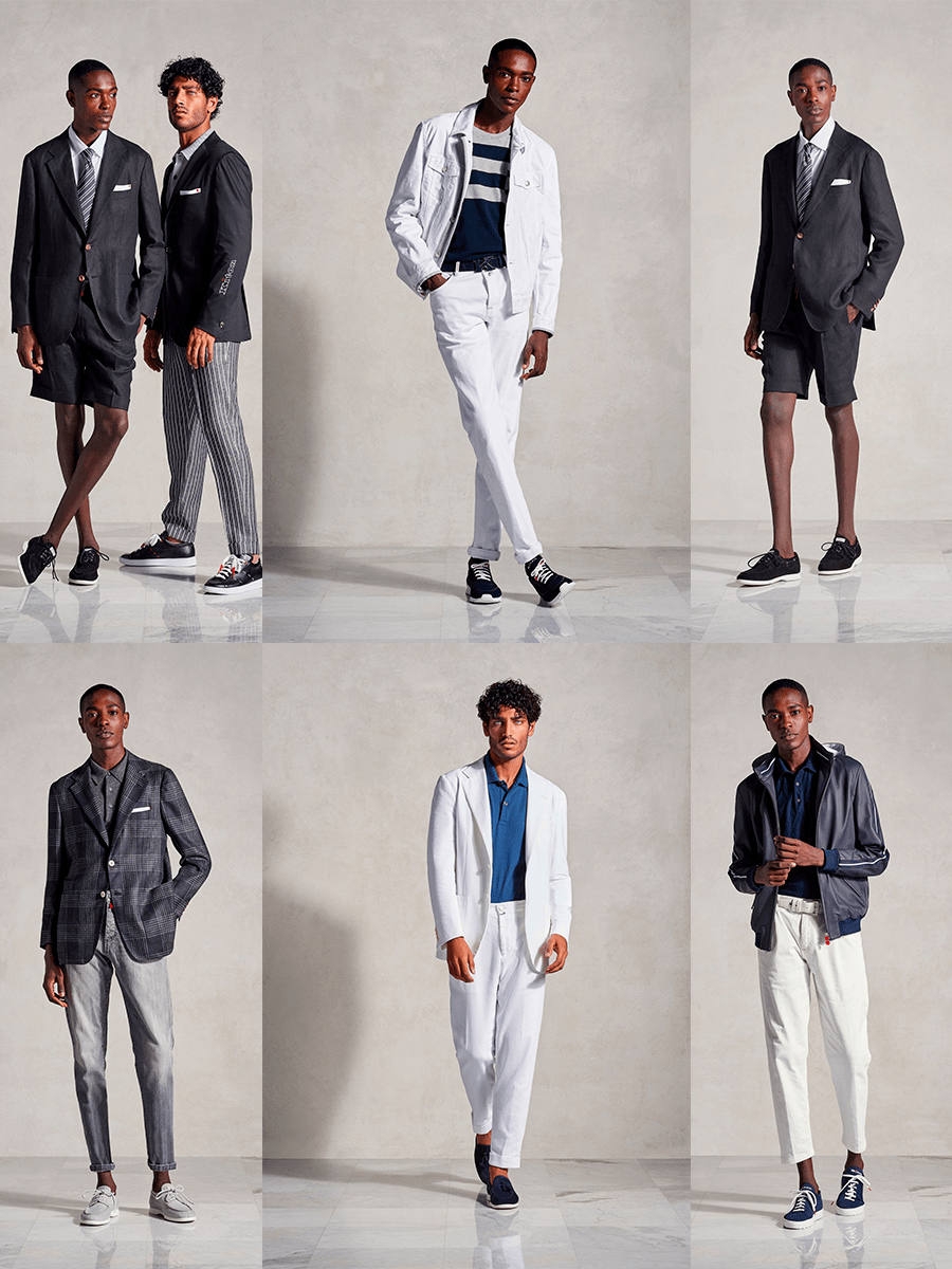 原创kiton2022春季男装系列柔和质感优雅休闲简约轻松