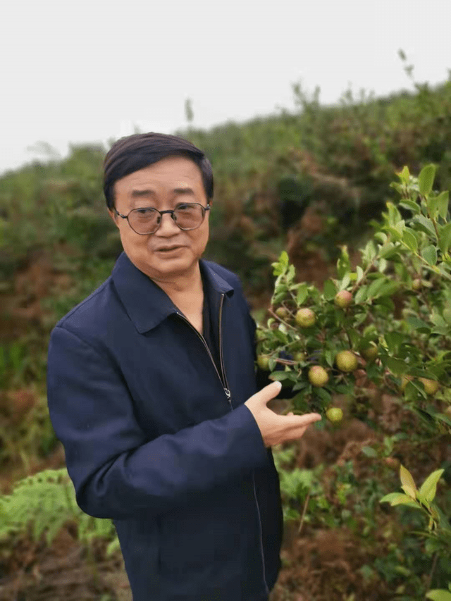 梁金安到大三湘茶油公司考察纪实