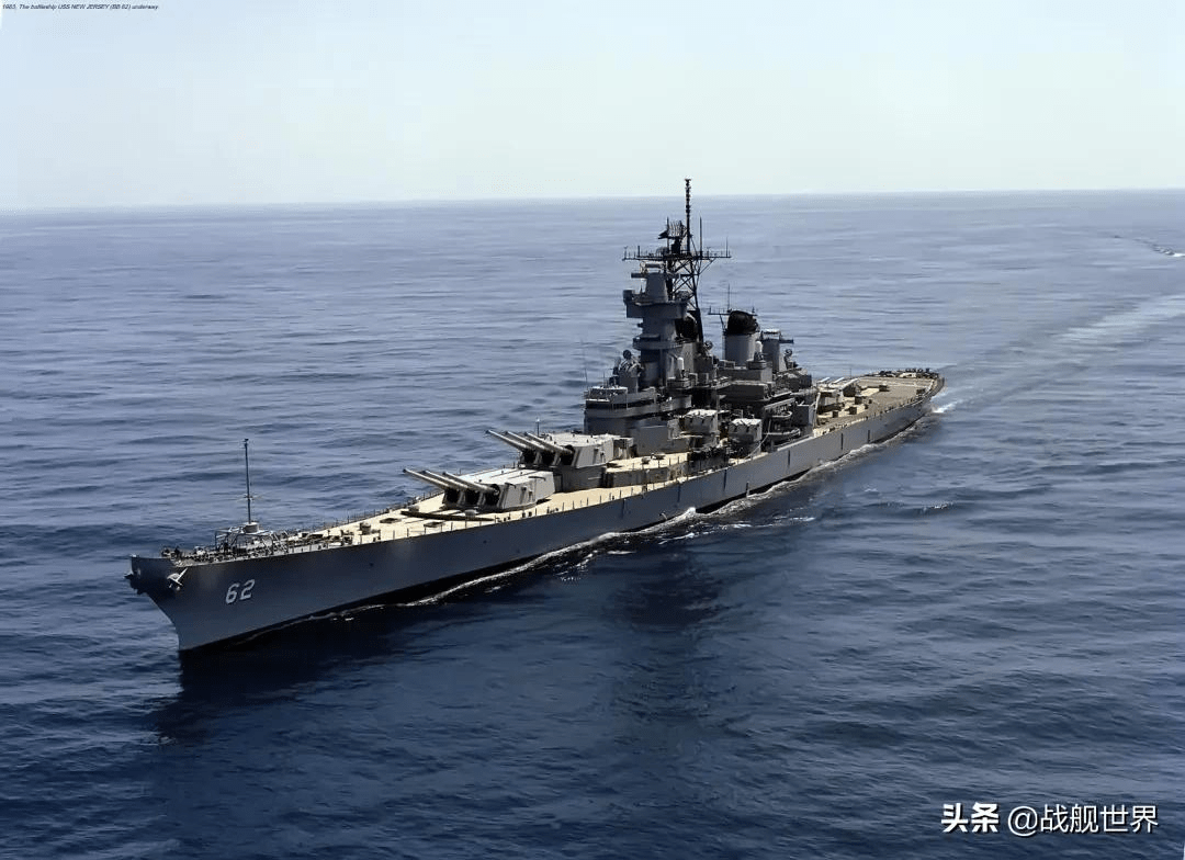 就是她与风暴之子勇闯台风_美国海军_战列舰_新泽西号