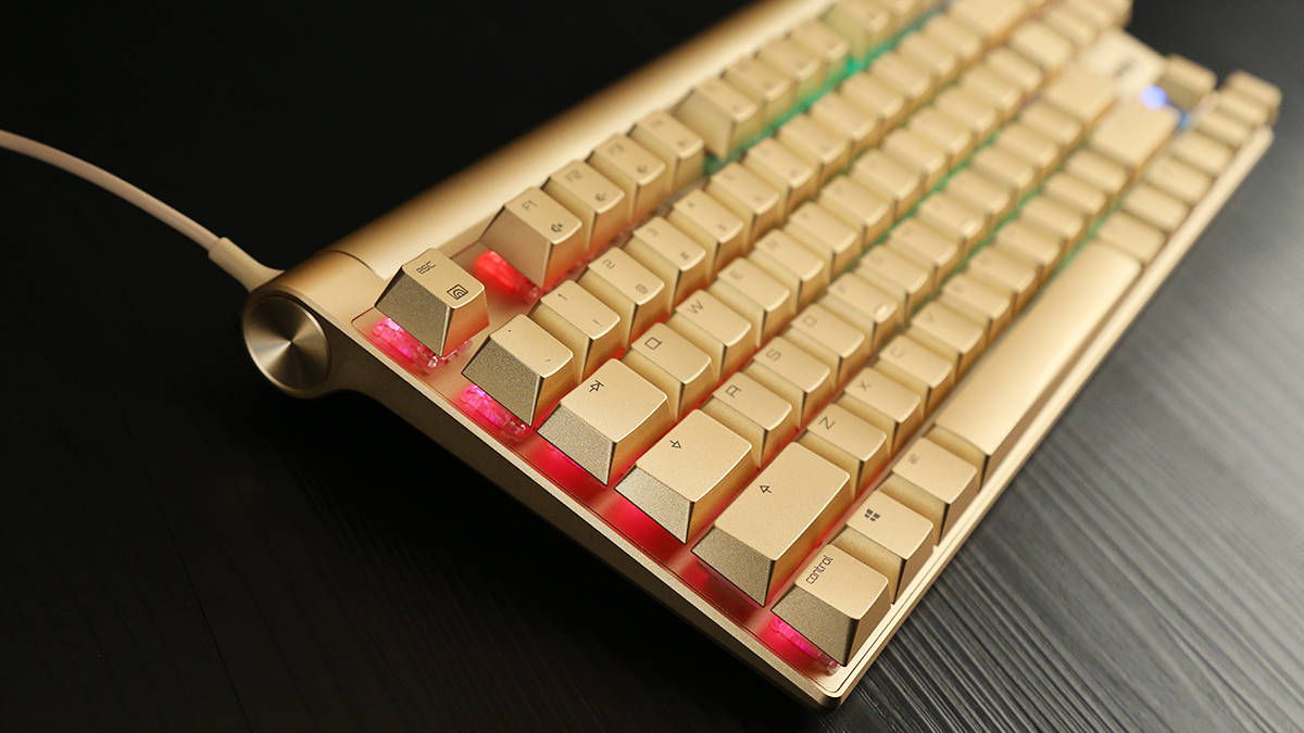 cherrymx80金色典藏版机械键盘简评金色传说