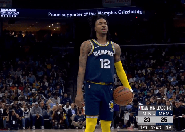 西部黑马打疯了,头号球星准三双露出獠牙_莫兰特_灰熊_森林狼