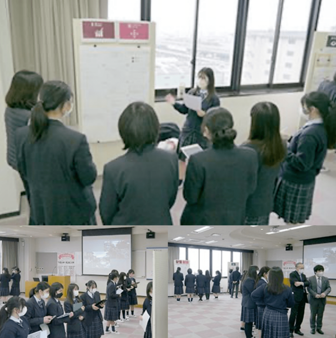 好文学园女子高中 特别升学课程 举行sdgs海报会议 铃木 公司 学部